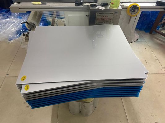 Bahan Kartu Plastik Laminasi 0.6mm 0.8mm 1.0mm Tebal Pelat Baja Ultra Glossy