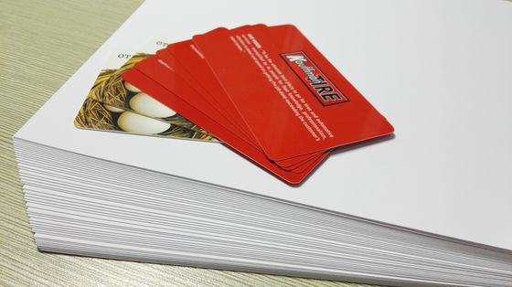 Lembar Inti Pvc Inkjet / Digital Offset Untuk Pembuatan Kartu Pvc