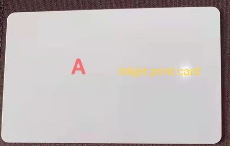 Termal Printing Pvc Blank Card Blank Cr80 54*85.6mm Untuk Produksi Kartu