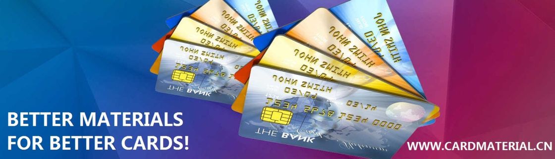 Resistensi Penuaan Superior Lembar PVC yang dapat dicetak Lapisan tinta digital di satu sisi dan Lapisan lem laminasi di sisi lain