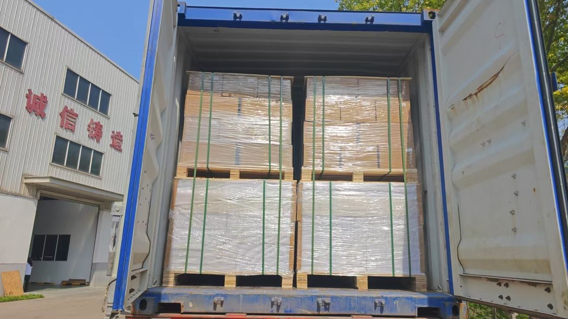 Lembaran Cetak Heidelberger Putih Offset Printing Lembaran Inti Plastik 0.30mm Untuk Produksi Kartu Bank