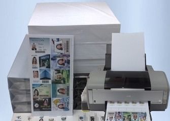 A4 Ukuran Inkjet Cetak PVC Lembar Untuk HP Epson Dan Printer Inkjet Cannon