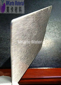 Pola Kasar Sutra Mengkilap Tinggi Plat Baja Stainless Laminating Untuk Laminasi Kartu PVC