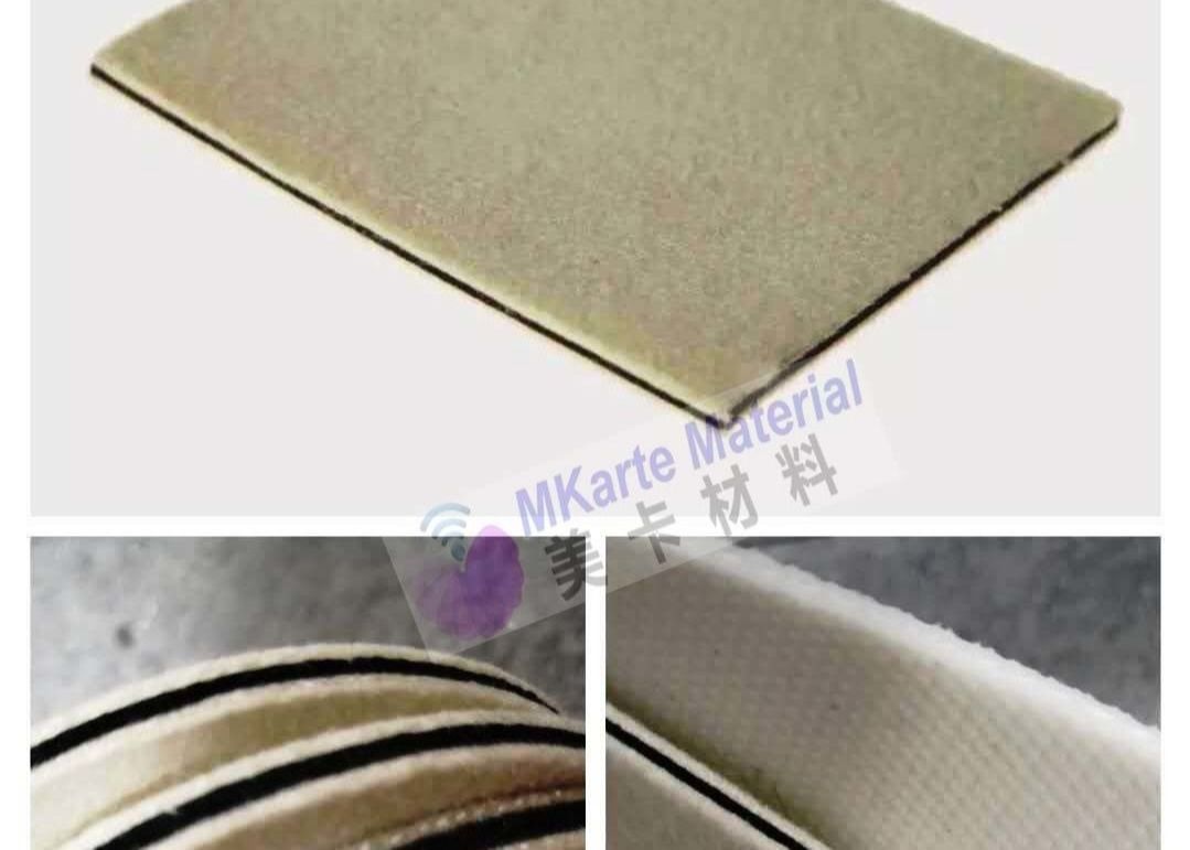 Woolen Felt Cushion Laminated Pad 80 N / Mm Adhesi Untuk Proses Hot Press