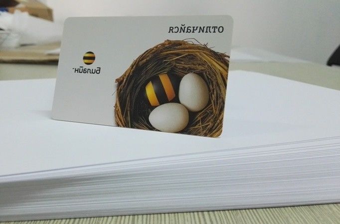 Lembar PVC Cetak Digital Dua Sisi untuk printer digital untuk produksi kartu plastik