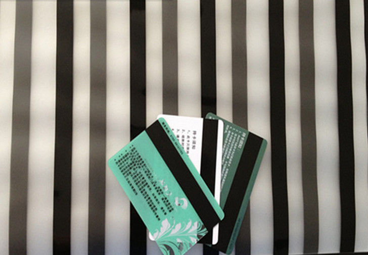 PVC Coated Overlay, Magnetic Stripe Ukuran A4 HICO / LOCO Untuk Pembuatan Kartu Plastik