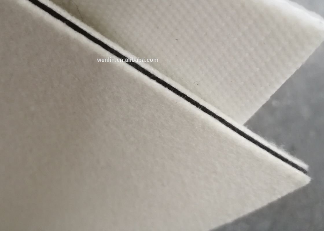 Ukuran A4 Woolen Felt Cushion Laminated Pad Untuk Laminasi Kartu RFID Bank / Kredit