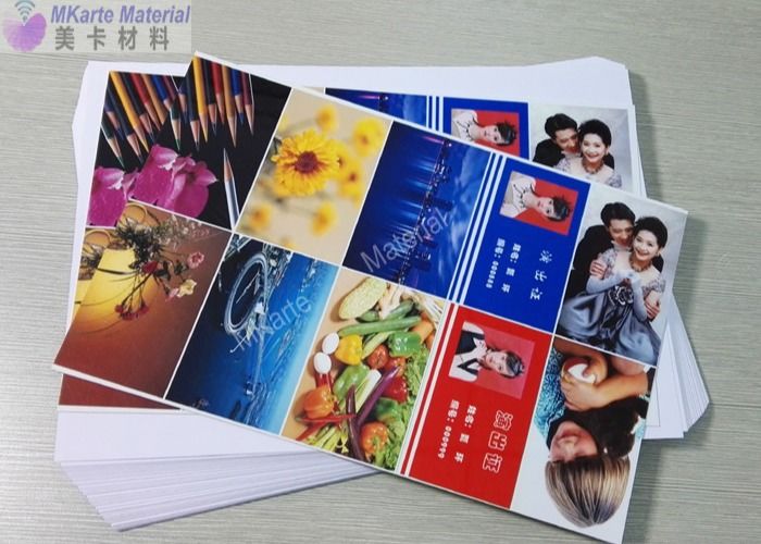 Ukuran A3 0.76mm Sablon Sutra Lembar Inti PVC