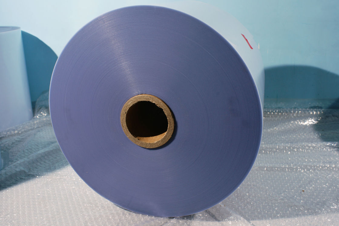Bahan Kartu Pvc Penuaan Unggul Film Overlay Dilapisi Plastik Untuk Produksi Kartu Cerdas